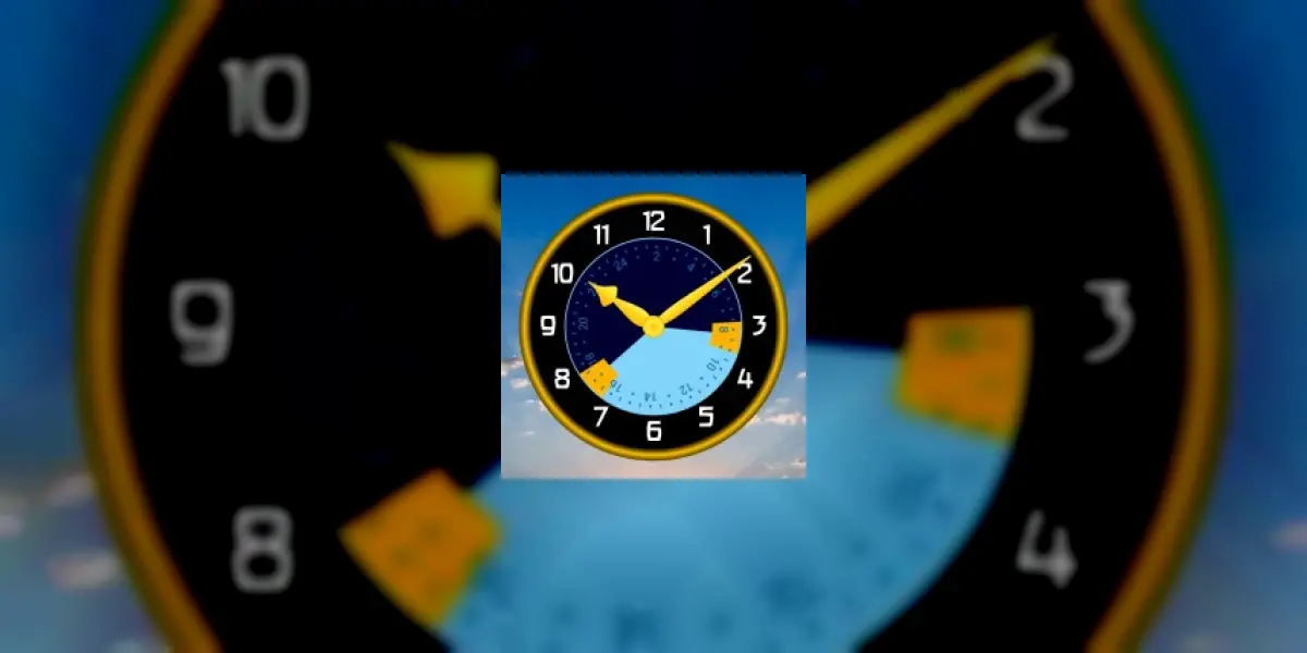 Sunclock: Soloppgang og måne